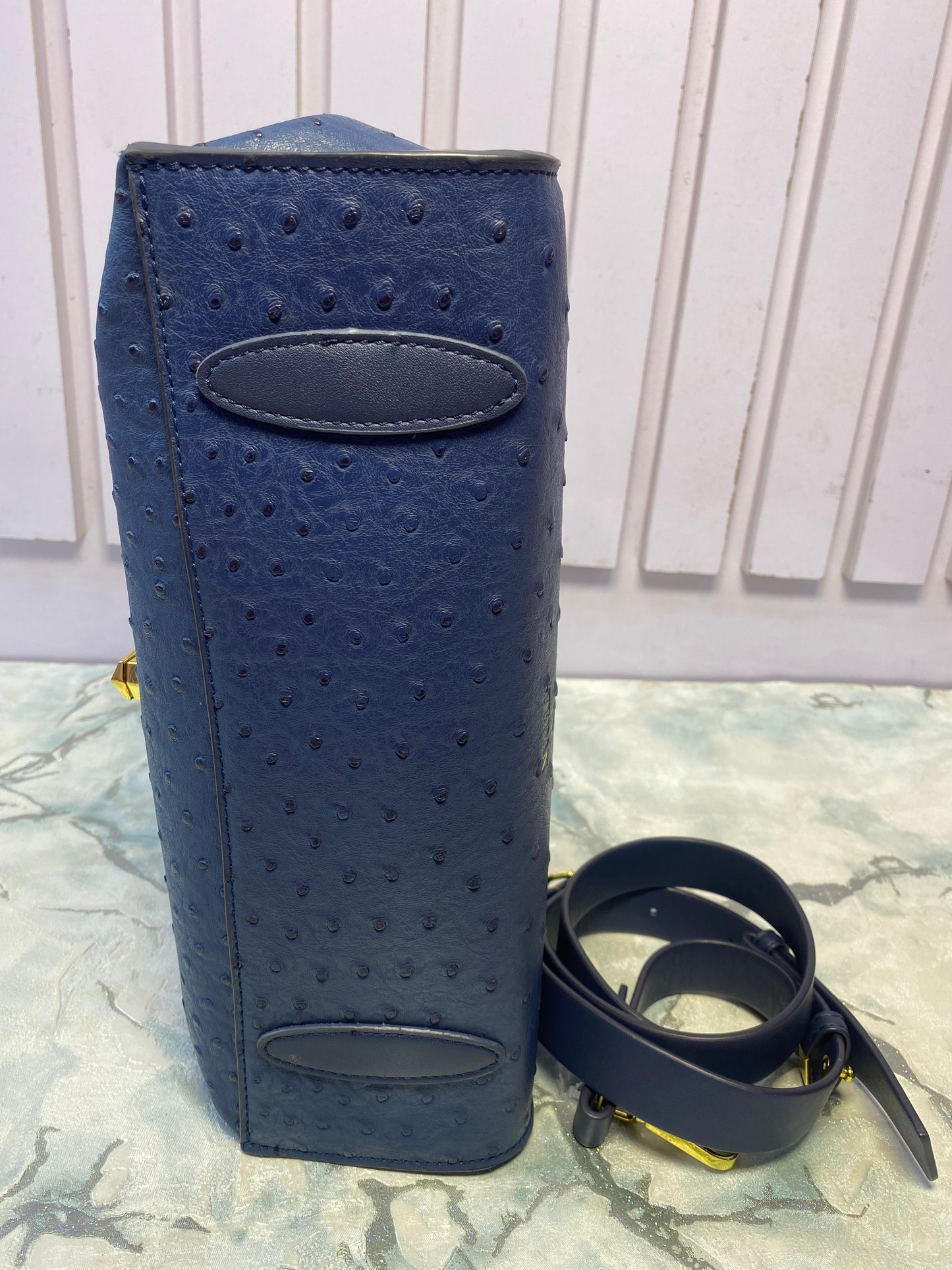 FN HANDBAG (DARK BLUE )