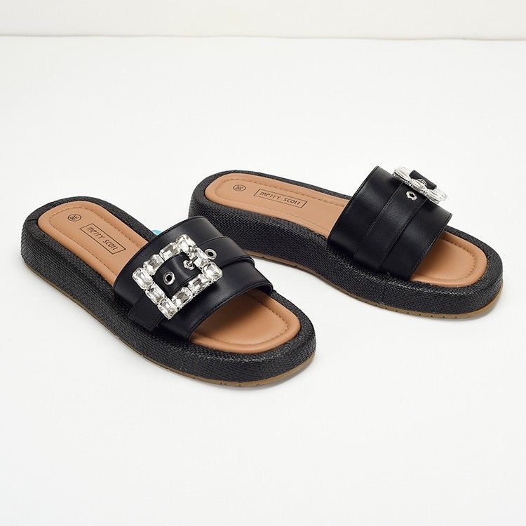 FN SLIPPERS (BLACK)