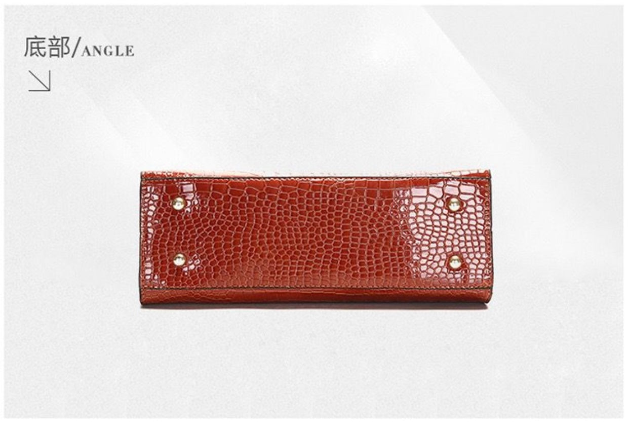 FN HANDBAG (BROWN)