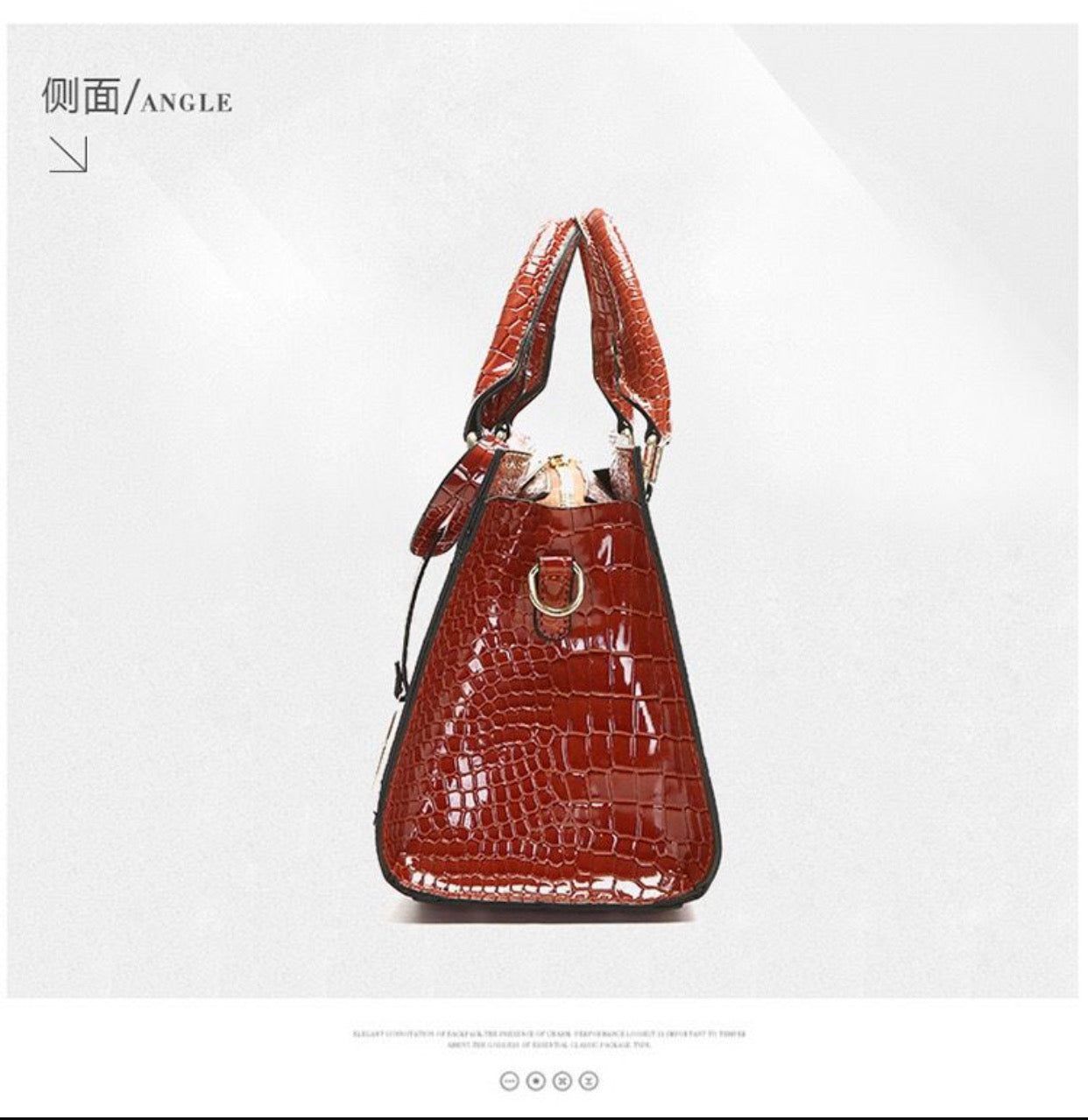 FN HANDBAG (BROWN)