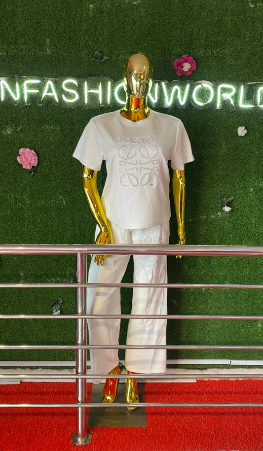 FN 2PCS PANT (WHITE)