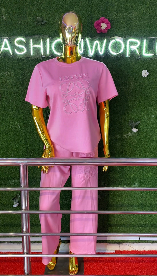 FN 2PCS PANT (PINK)
