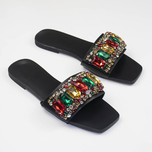 FN SLIPPERS (BLACK)