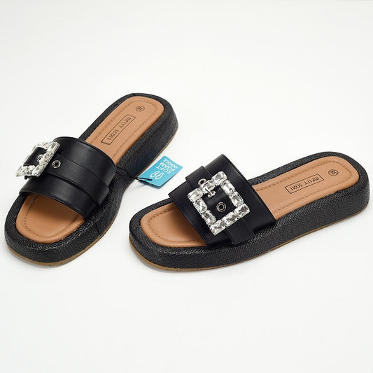 FN SLIPPERS (BLACK)