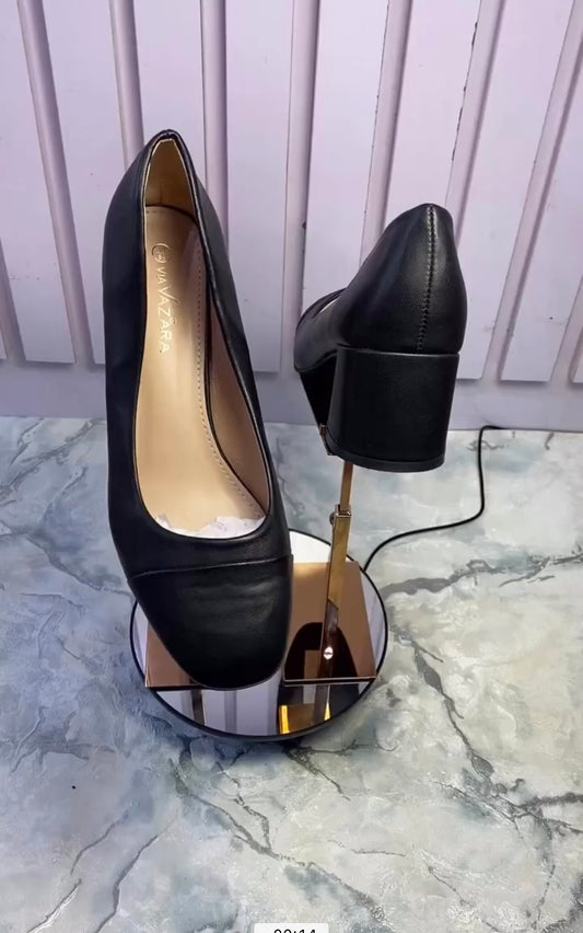 FN MIDI HEEL ( BLACK)