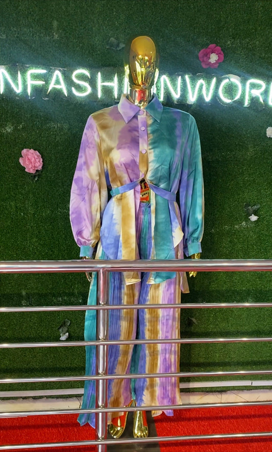FN TWO PIECES TROUSER (MULTI COLOR)