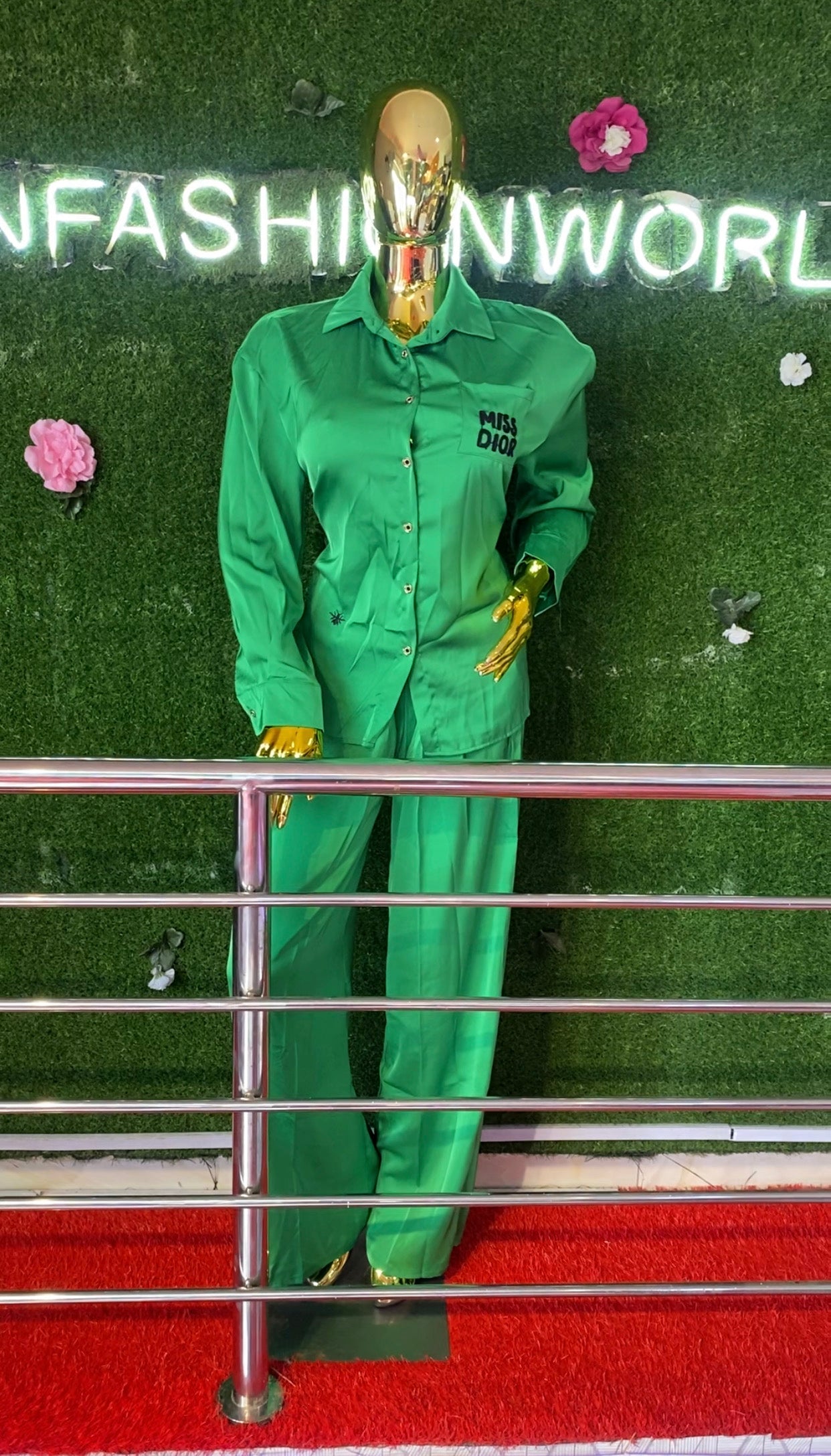FN 2PICS PANT (GREEN)